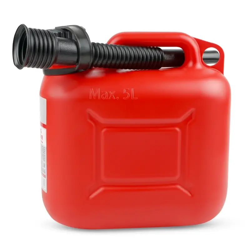 Канистра топливная пластик 5л. (красная) AVS TPK-05