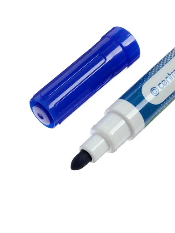 Маркер для доски Centropen 8559, узел 5.0 мм, ширина линии 2.5 мм/1-4.6 мм, спиртовой, синий