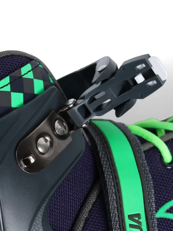 Коньки детские раздвижные BlackAqua, р. 27-30, для фитнеса, синие, зелёные Коньки детские раздвижные BlackAqua, р. 27-30, для фитнеса, синие, зелёные