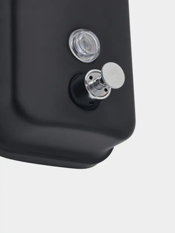 Диспенсер для жидкого мыла Stölz, механический, 800 мл, нержавеющая сталь, чёрный Диспенсер для жидкого мыла Stölz, механический, 800 мл, нержавеющая сталь, чёрный