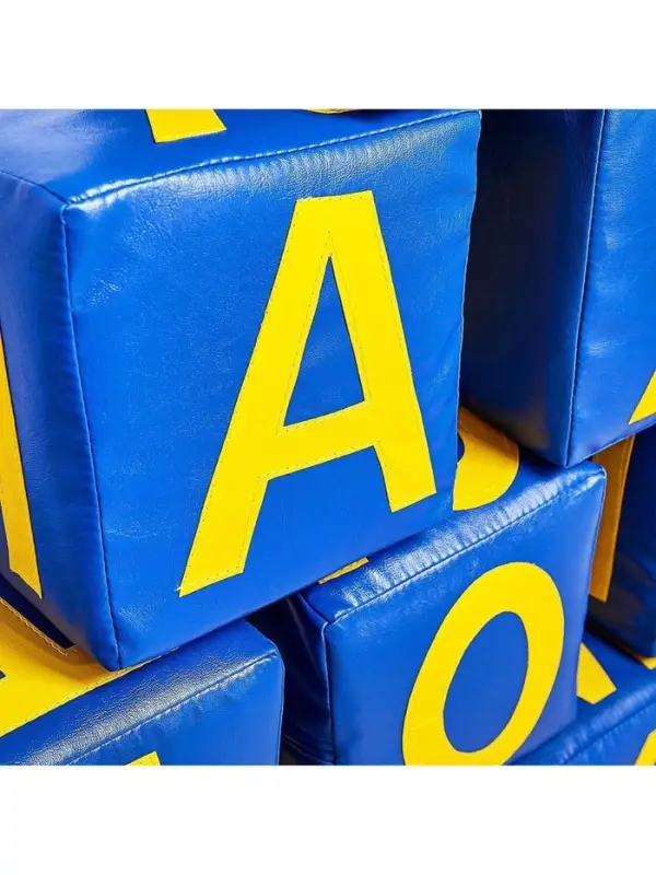 Мягкие кубики &laquo;Буквы&raquo;, набор 10 элементов, МИКС