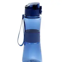 Бутылка для воды, 550 мл, 23.5&times;6.7 см, синяя
