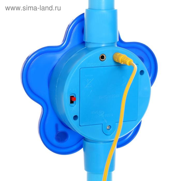 Микрофон «Волшебная музыка», цвет голубой Микрофон «Волшебная музыка», цвет голубой