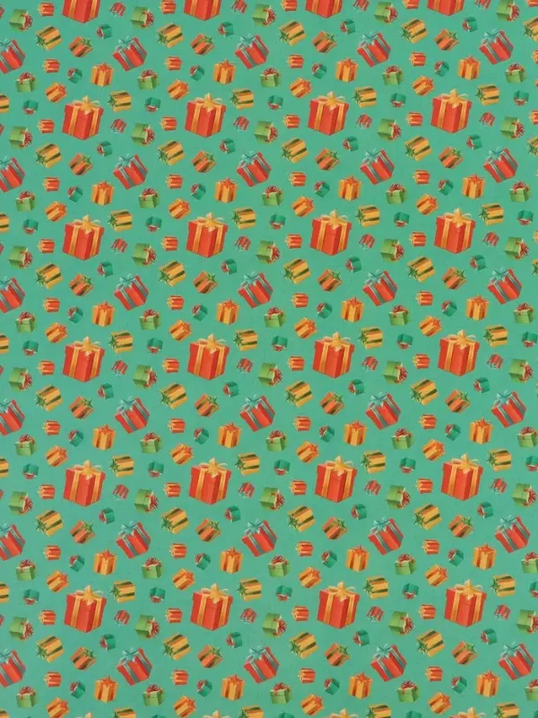 Бумага упаковочная глянцевая двусторонняя &laquo;Чебурашка&raquo;, 70&times;100 см