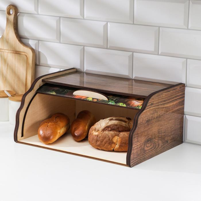 Хлебница деревянная Доляна «Поляна», 28×38,5×18 см Хлебница деревянная Доляна «Поляна», 28×38,5×18 см