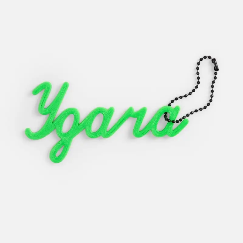 Подвеска Word, 3D-печать на заказ, удача