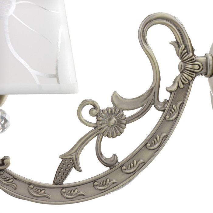 Бра "Вирджиния" 1х40Вт E14 бронза 20х15х30 см.