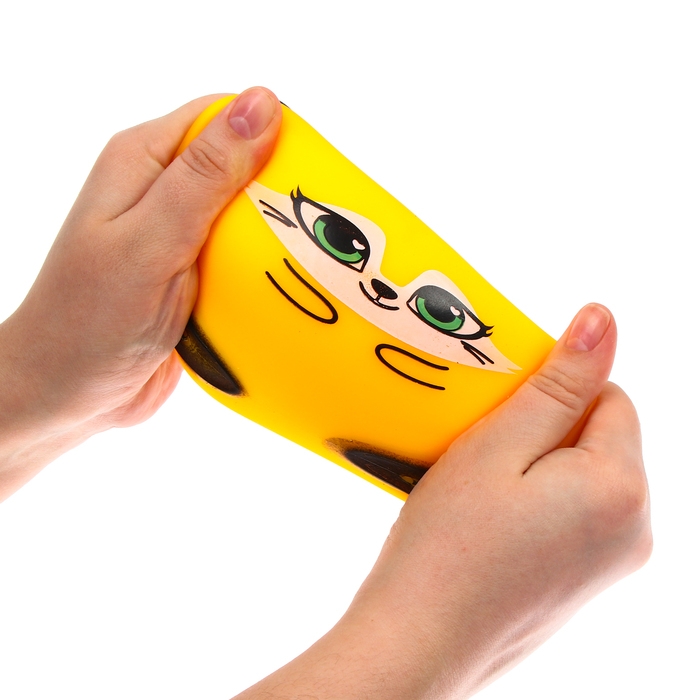 Антистресс сквиш мялка «Лисичка»,с пастой, в пакете Антистресс сквиш мялка «Лисичка»,с пастой, в пакете