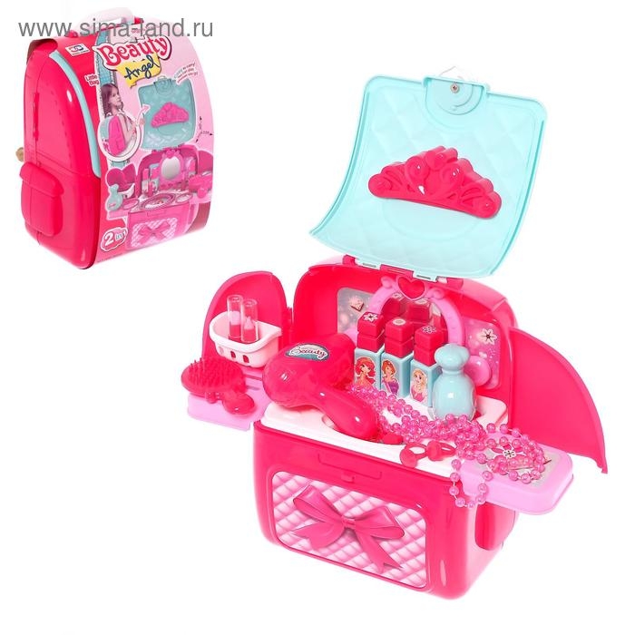 Игровой набор «Салон красоты» в рюкзаке Игровой набор «Салон красоты» в рюкзаке