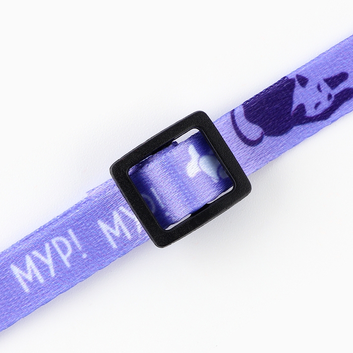 Ошейник для кошек с фастексом «Мур, мур», 30 х 1 см Ошейник для кошек с фастексом «Мур, мур», 30 х 1 см