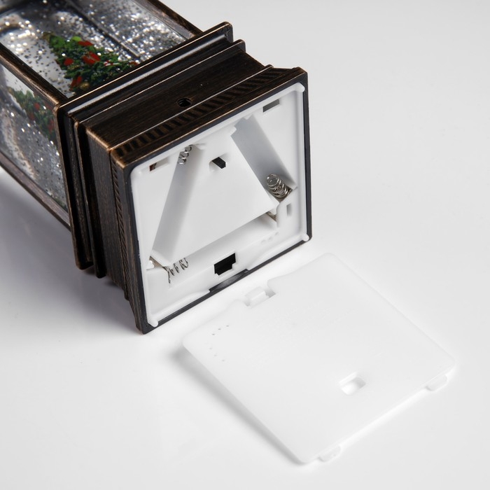 Светодиодная фигура «Фонарь с ёлкой» 7.8 × 19.5 × 7.8 см, пластик, батарейки ААх3 (не в комплекте), USB, свечение тёплое белое Светодиодная фигура «Фонарь с ёлкой» 7.8 × 19.5 × 7.8 см, пластик, батарейки ААх3 (не в комплекте), USB, свечение тёплое белое