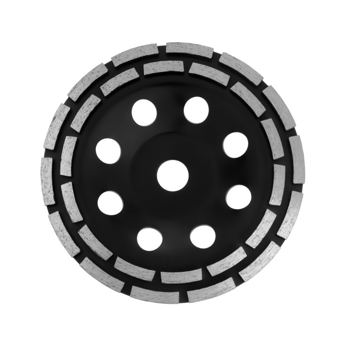 Чашка алмазная зачистная ТУНДРА ПРОФИ, повышенный ресурс, двухрядная, 180 мм Чашка алмазная зачистная ТУНДРА ПРОФИ, повышенный ресурс, двухрядная, 180 мм