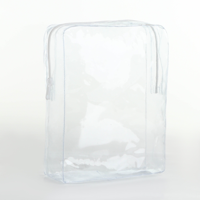 Косметичка на молнии, цвет прозрачный Косметичка на молнии, цвет прозрачный