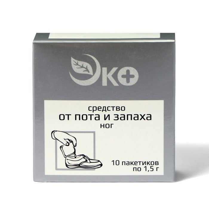 Средство от пота и запаха ног Экотекс, 10 пакетиков по 1,5 г, 5 наборов Средство от пота и запаха ног Экотекс, 10 пакетиков по 1,5 г, 5 наборов