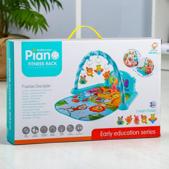 Развивающий музыкальный коврик «Малыши», 73х47 см. Развивающий музыкальный коврик «Малыши», 73х47 см.