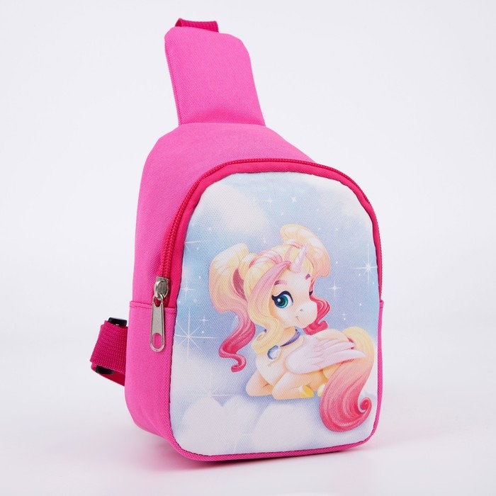 Сумка детская для девочки через плечо «Единорог», 8 см х 13 см х 17 см Сумка детская для девочки через плечо «Единорог», 8 см х 13 см х 17 см