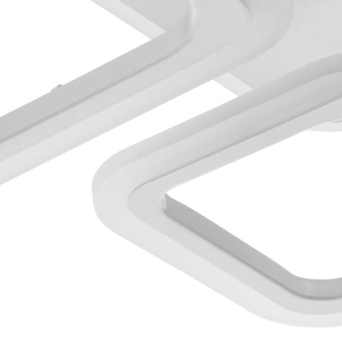 Люстра ГАЛЛОП 10410005 LED 90Вт белая 73x50,5x7,5 см.