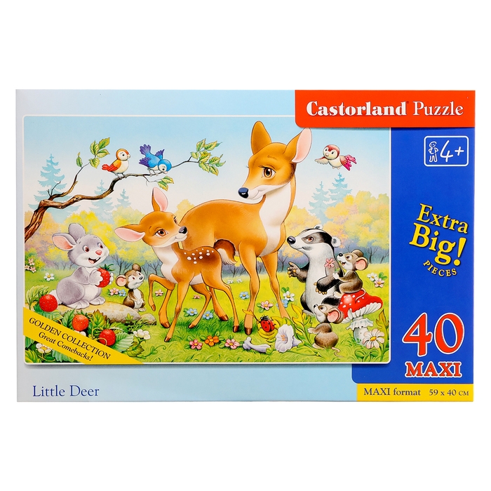 Макси-пазл «Маленький оленёнок», 40 элементов Макси-пазл «Маленький оленёнок», 40 элементов