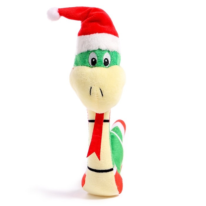 Новый год! Мягкая игрушка «Змея в новогодней шапочке» Новый год! Мягкая игрушка «Змея в новогодней шапочке»