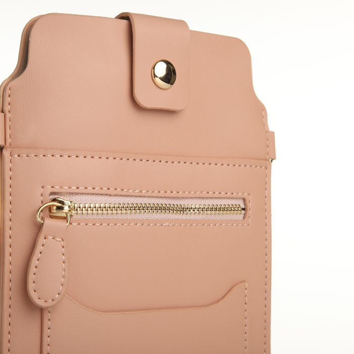 Сумка женская, кросс-боди, на магните, цвет розовый Сумка женская, кросс-боди, на магните, цвет розовый