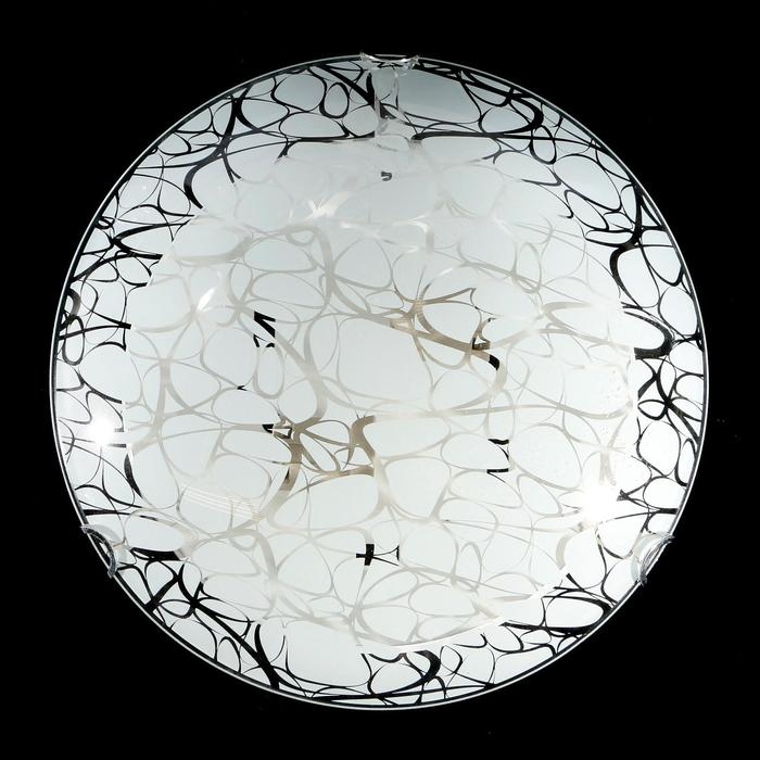 Светильник настенно-потолочная "Кракелюр 2 лампы " E27 60Вт  30 см.