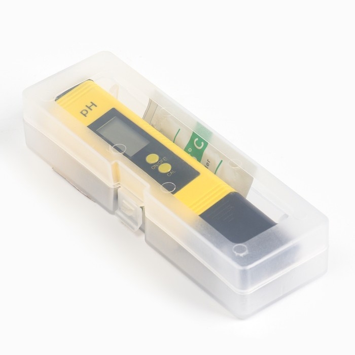 Измеритель кислотности воды, электронный, с порошками для калибровки, 0,00-14,00 pH, 2 LR44 Измеритель кислотности воды, электронный, с порошками для калибровки, 0,00-14,00 pH, 2 LR44