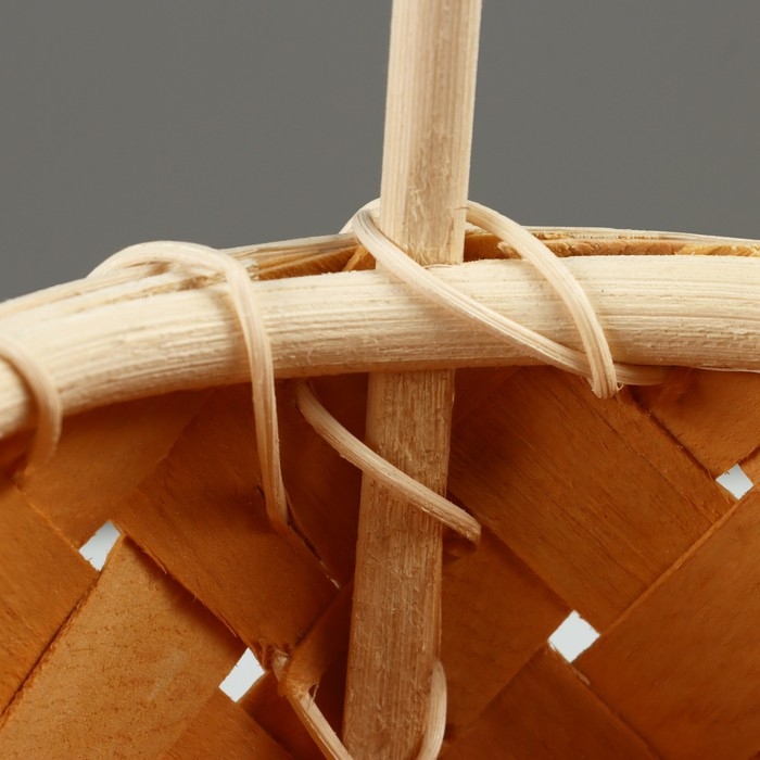 Корзина плетеная, D16 x 12/22,5 см, секвойя Корзина плетеная, D16 x 12/22,5 см, секвойя