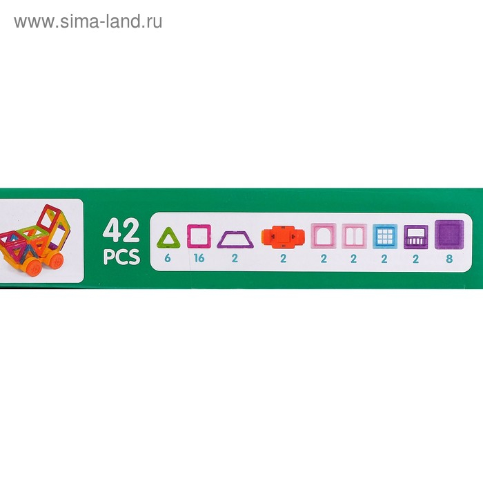 Конструктор магнитный «Мини магический магнит», 42 детали Конструктор магнитный «Мини магический магнит», 42 детали