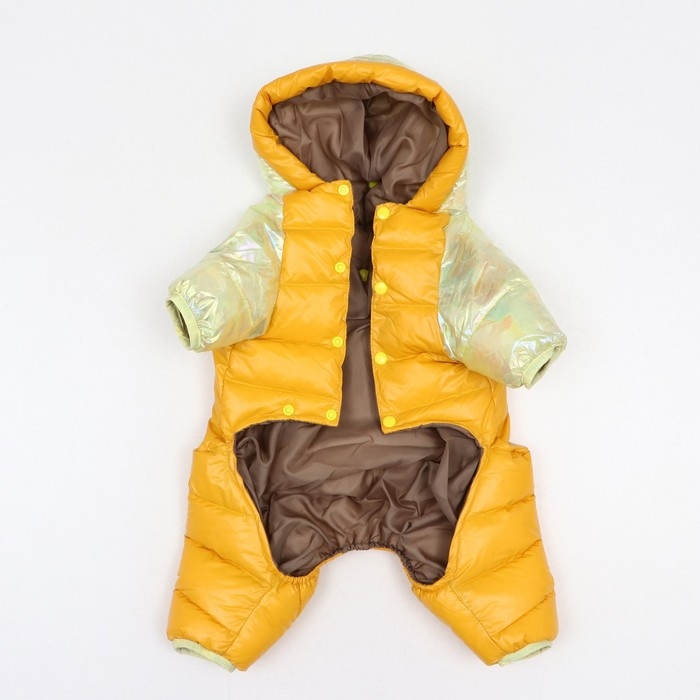 Комбинезон Комбинезон "Эфир", размер 16 (ДС 36, ОГ 46, ОШ 35 см), жёлтый