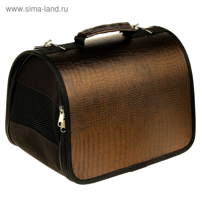 Сумка - переноска для животных, искусственная кожа, 31 х 20,5 х 22 см Сумка - переноска для животных, искусственная кожа, 31 х 20,5 х 22 см