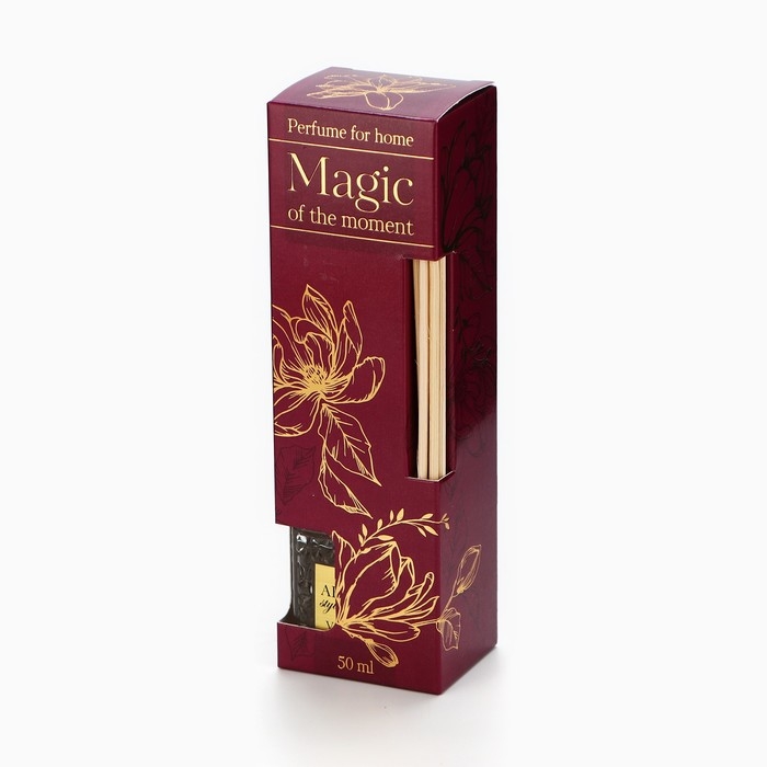 Диффузор ароматический палочки, ароматизатор для дома «Аромадиффузор: For home»,аромат ваниль, 50 мл.