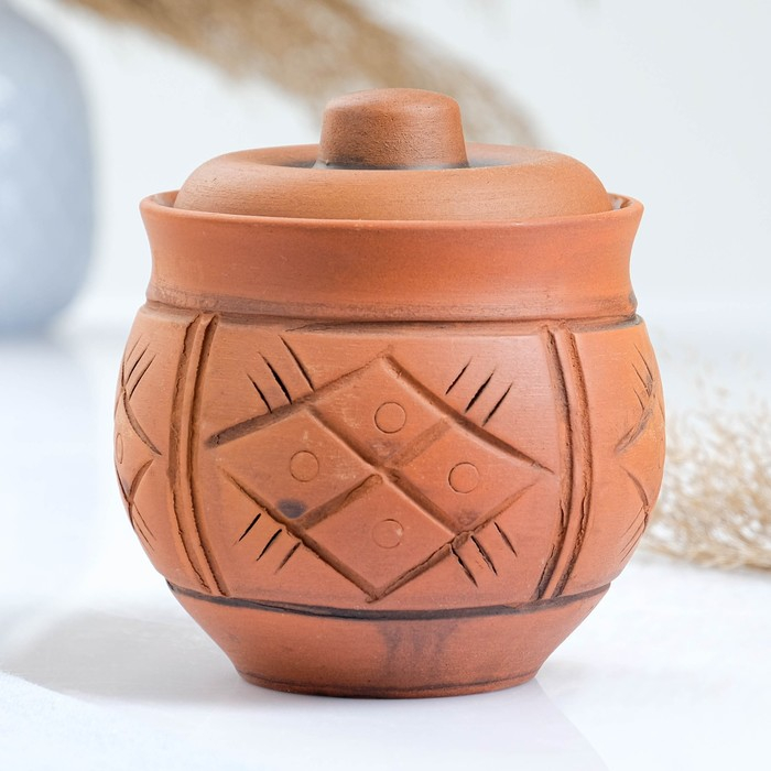 Горшок керамический для запекания  Горшок керамический для запекания "Аппетитный" 0,7л молочение