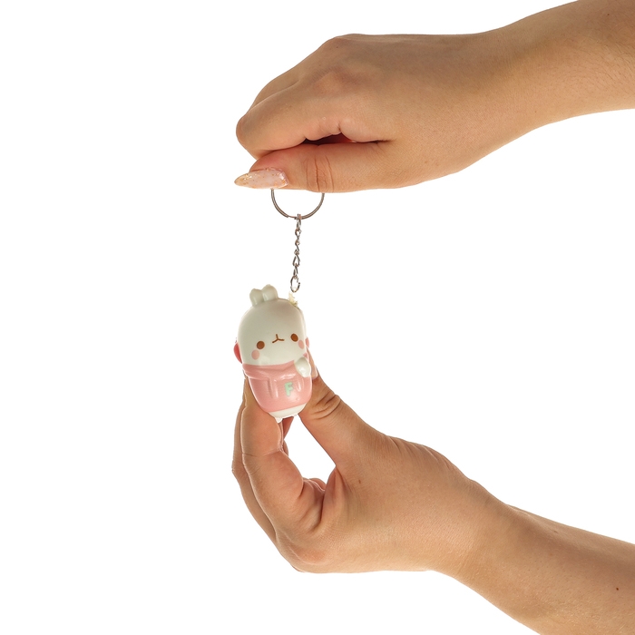 Мялка-сквиш «Зайка», на брелоке, цвет МИКС Мялка-сквиш «Зайка», на брелоке, цвет МИКС