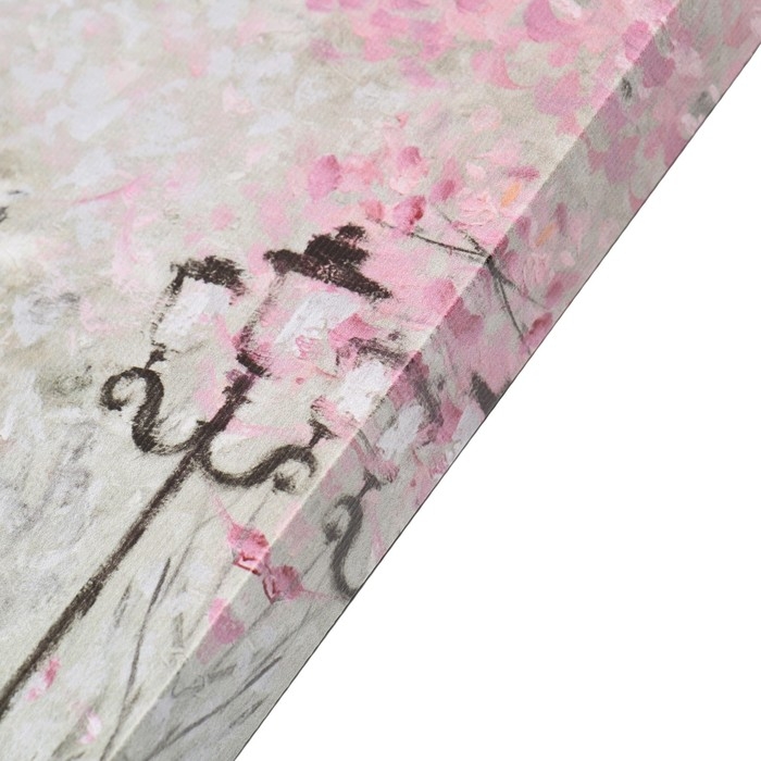 Картина-холст на подрамнике Картина-холст на подрамнике "Любовь в Париже" 50х70 см