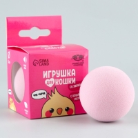 Игрушка для кошек. Мячик интерактивный «Птичка» с мятой