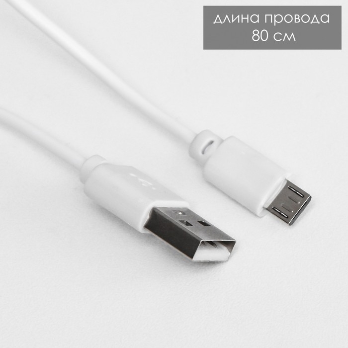 Настольная лампа Настольная лампа "Фонтера" LED 3000К-6000К 5Вт USB АКБ МИКС 10х8х20-26см RISALUX