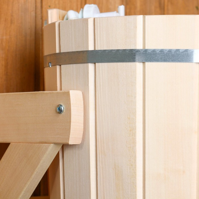 Обливное устройство из липы Обливное устройство из липы "Русская забава", 20л, пластиковая вставка