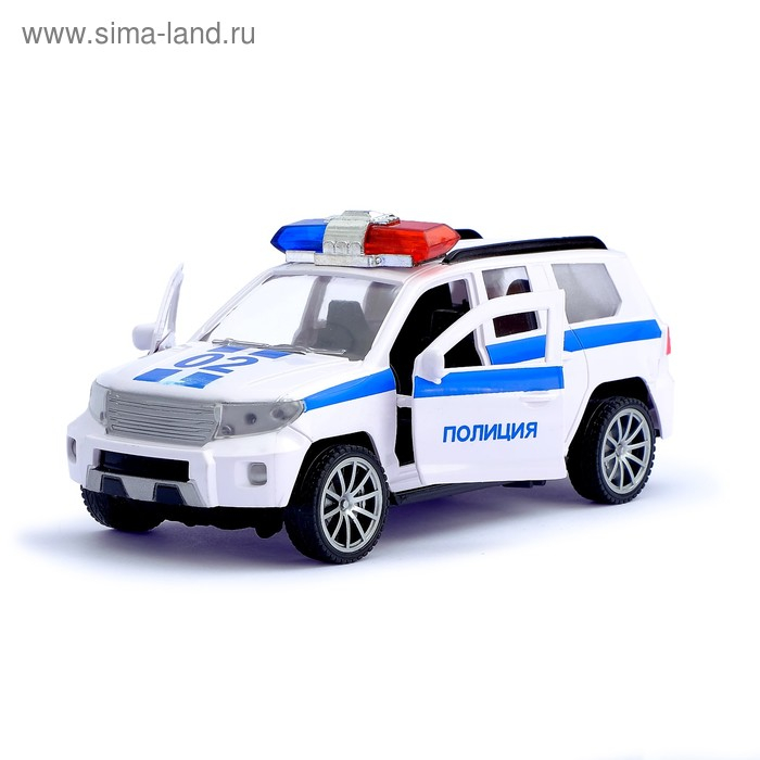 Машина инерционная «Полиция Круизёр», открываются двери Машина инерционная «Полиция Круизёр», открываются двери
