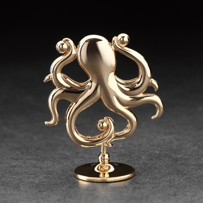 Сувенир Сувенир "Осьминог", с кристаллами