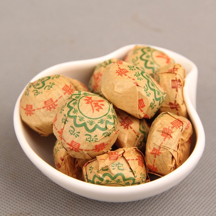 Китайский чай Шу Пуэр Точа Оригинальный Китайский чай Шу Пуэр Точа Оригинальный "ДЖЕКИЧАЙ" , новый год, 200 г