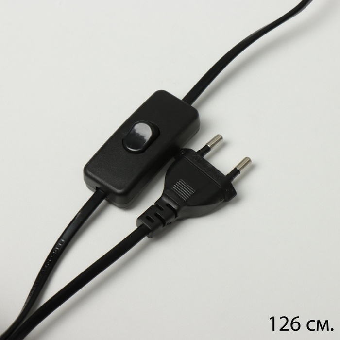 Лампа настольная Лампа настольная "Колд" 1х40Вт Е27 черный 16х16х34см