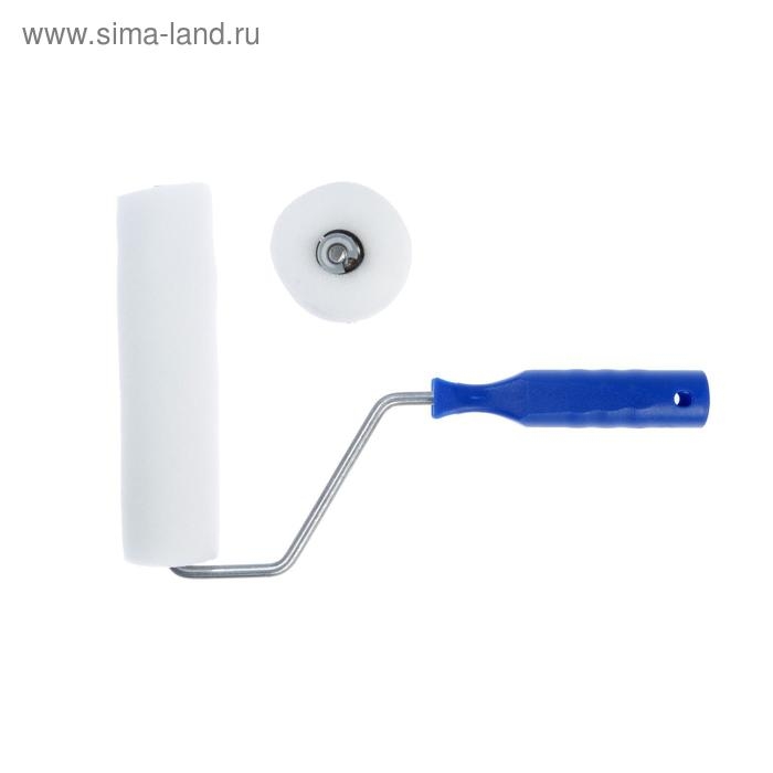 Набор малярный ТУНДРА, валик, поролон, 150 мм, рукоятка d=6 мм, D=15 мм, 2 запасных шубки Набор малярный ТУНДРА, валик, поролон, 150 мм, рукоятка d=6 мм, D=15 мм, 2 запасных шубки