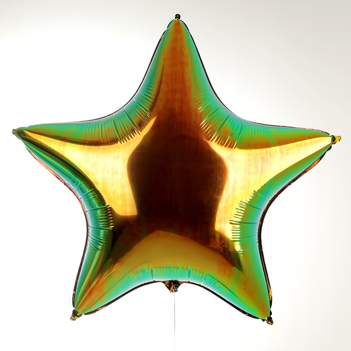 Шар фольгированный 32 Шар фольгированный 32" «Звезда», цвет майский жук