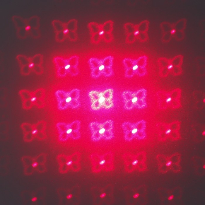 Указка лазерная 12 + 1 насадки от USB 10х14,5 см Указка лазерная 12 + 1 насадки от USB 10х14,5 см