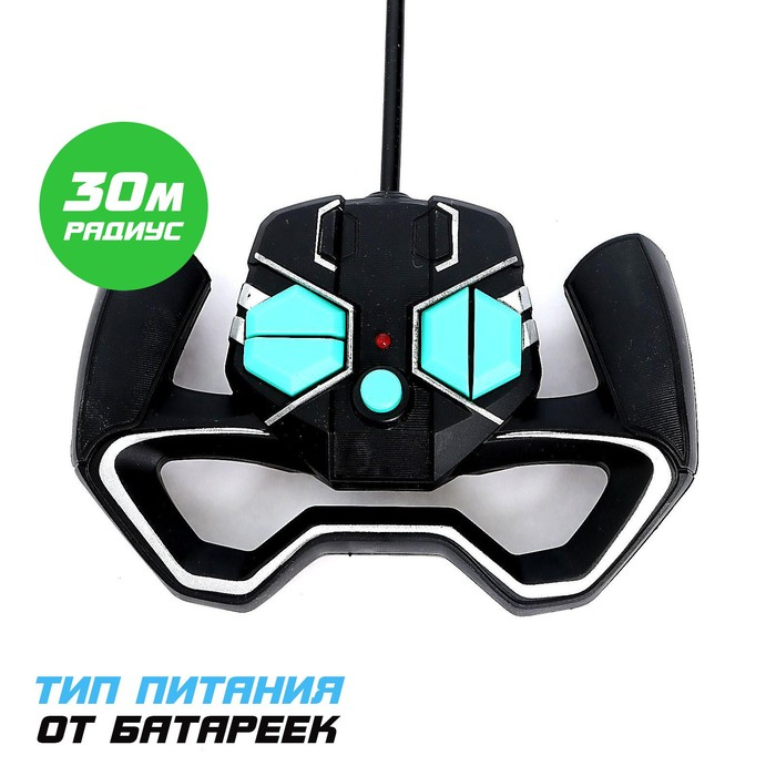 Джип радиоуправляемый «Граффити», работает от аккумулятора, МИКС Джип радиоуправляемый «Граффити», работает от аккумулятора, МИКС