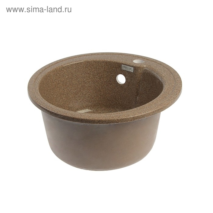 Мойка кухонная из камня MARRBAXX Венди Z4Q9, d=435мм, терракотовая Мойка кухонная из камня MARRBAXX Венди Z4Q9, d=435мм, терракотовая