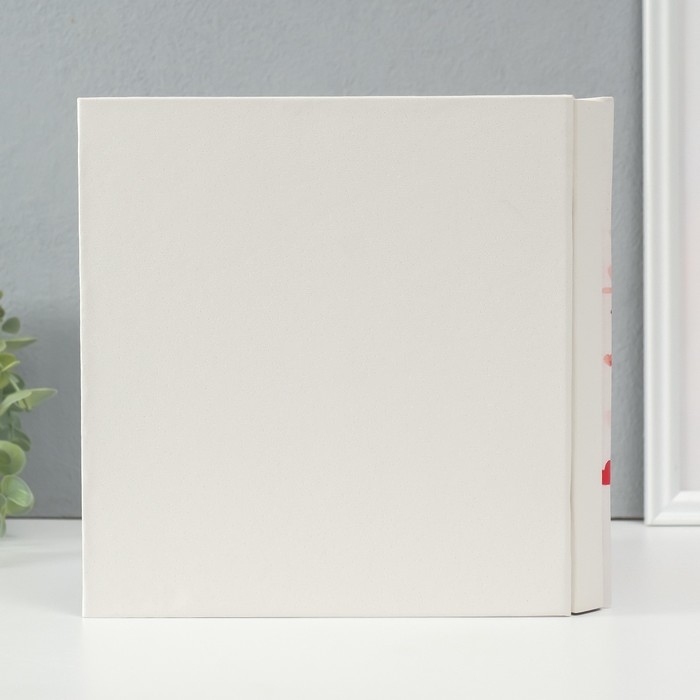 Фотоальбом на 100 фото кожзам 10х15 см Фотоальбом на 100 фото кожзам 10х15 см "Тайна любви" в коробке 4х22х23 см