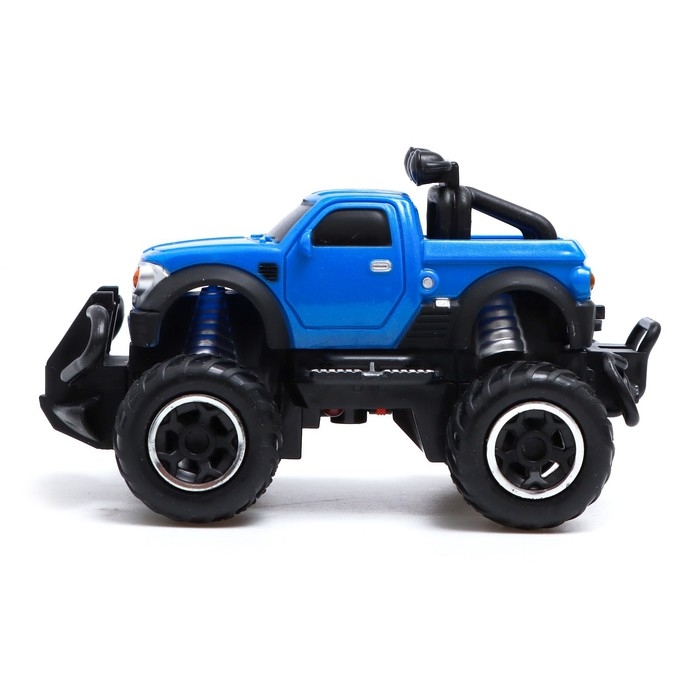 Джип радиоуправляемый «Пикап», работает от батареек, цвет синий Джип радиоуправляемый «Пикап», работает от батареек, цвет синий