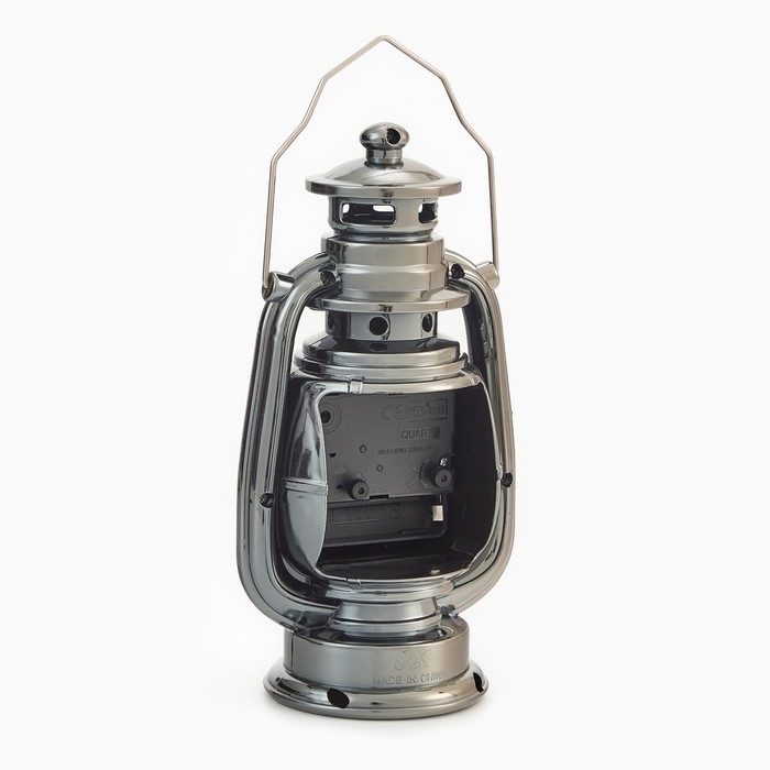 Часы - будильник настольные Часы - будильник настольные "Керосинка", дискретный ход, циферблат d-6 см, 9 х 21 см, АА