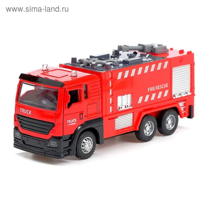 Парковка «Пожарная часть» с машинкой и рацией, световые и звуковые эффекты, МИКС Парковка «Пожарная часть» с машинкой и рацией, световые и звуковые эффекты, МИКС